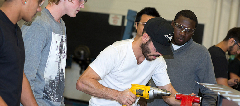 Watch the School of Transportation stay Cutting Edge at the Heavy Duty Equipment Show Image